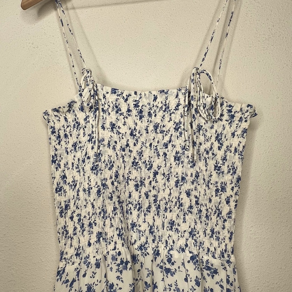 Reformation Sable Midi Dress in Figaro print, size Medium - Picture 4 of 6